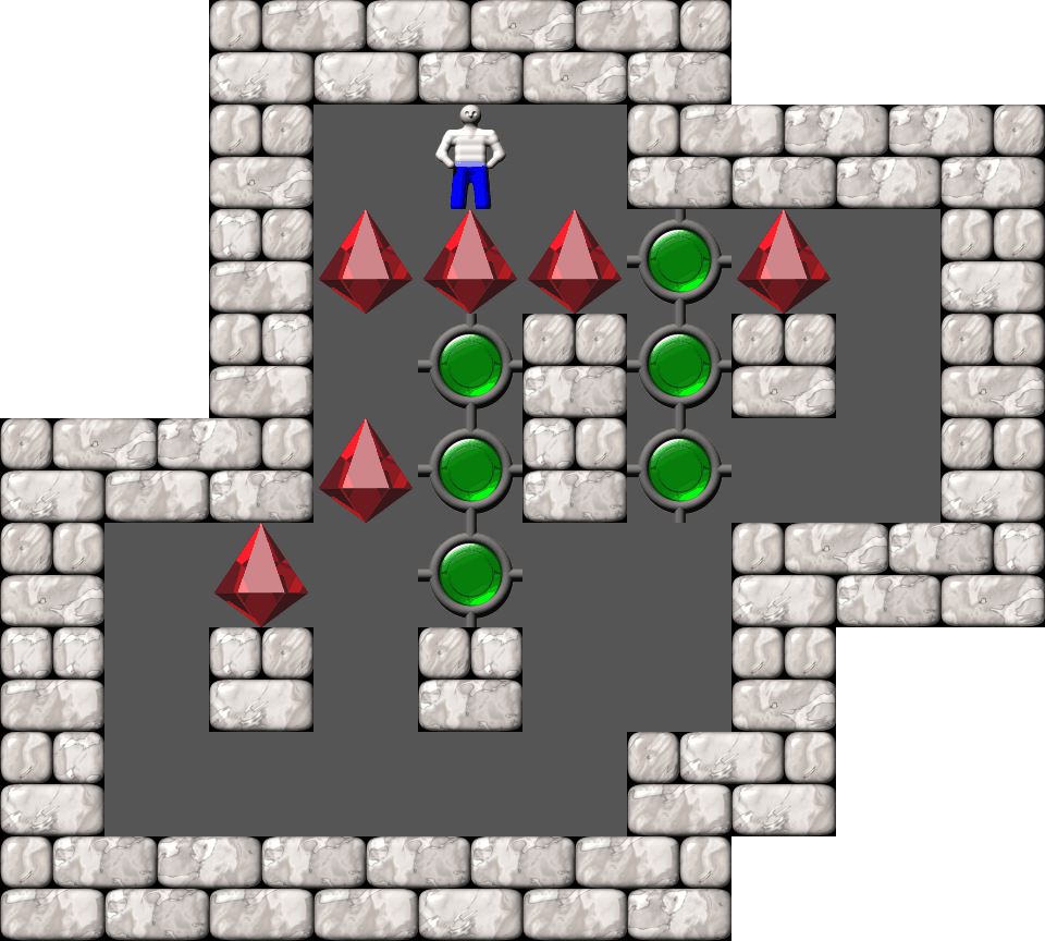 Sokoban Kevin 16 level 46